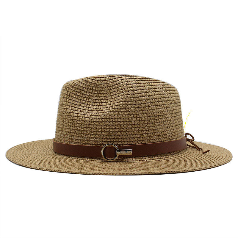 Belted Woven Hat