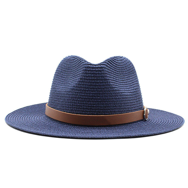 Belted Woven Hat