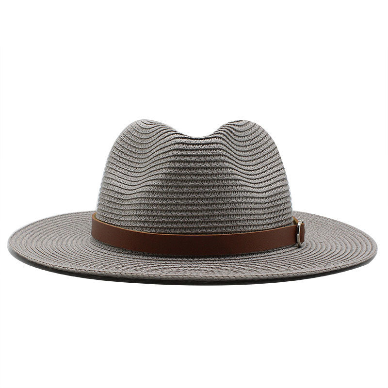 Belted Woven Hat
