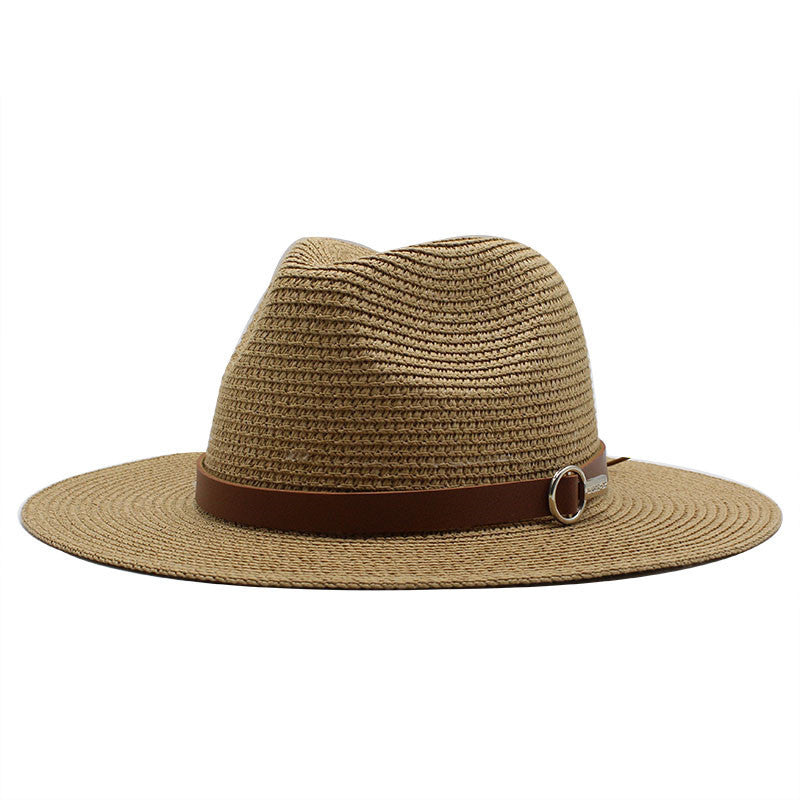 Belted Woven Hat
