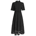 Short Sleeves High Sense Lace Dress