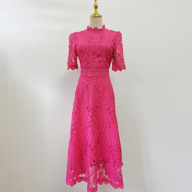 Short Sleeves High Sense Dress