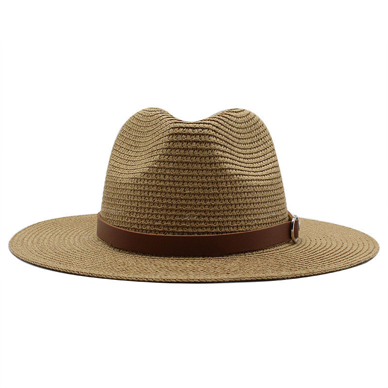 Belted Woven Hat