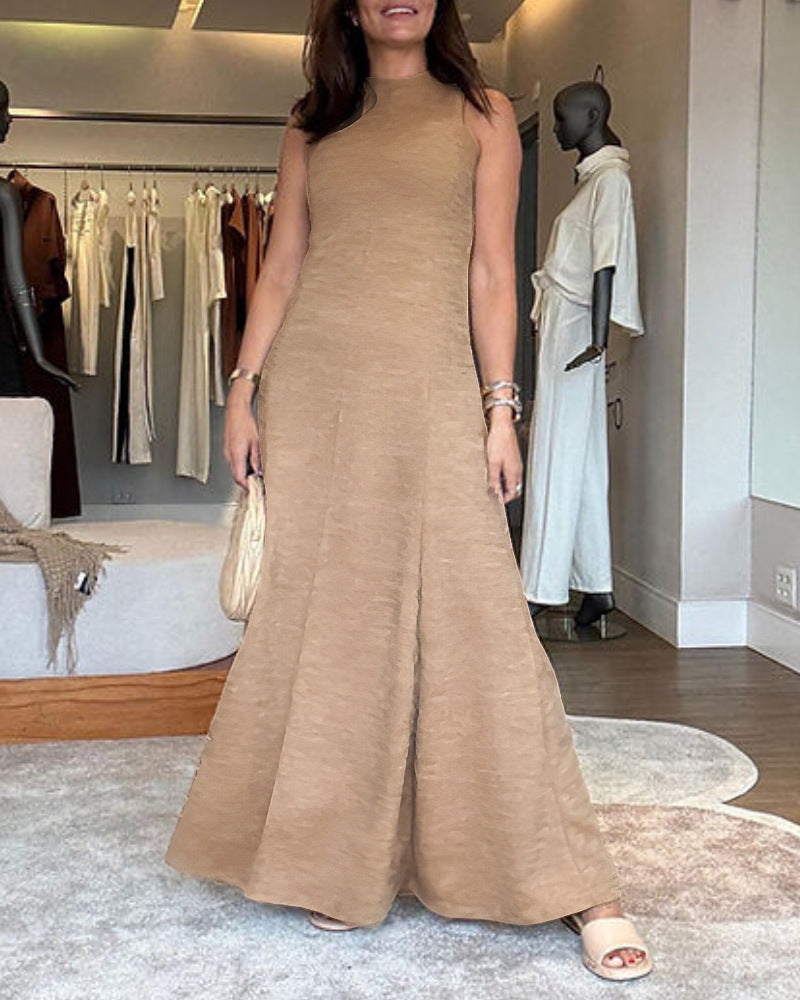 Sleeveless Speaker Dress