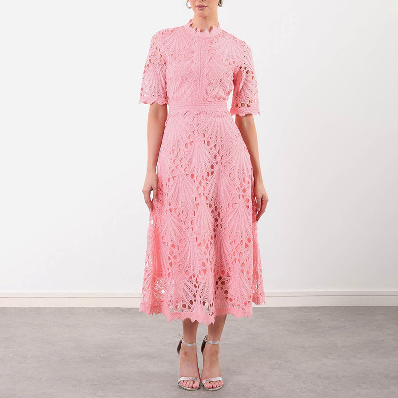 Short Sleeves High Sense Dress