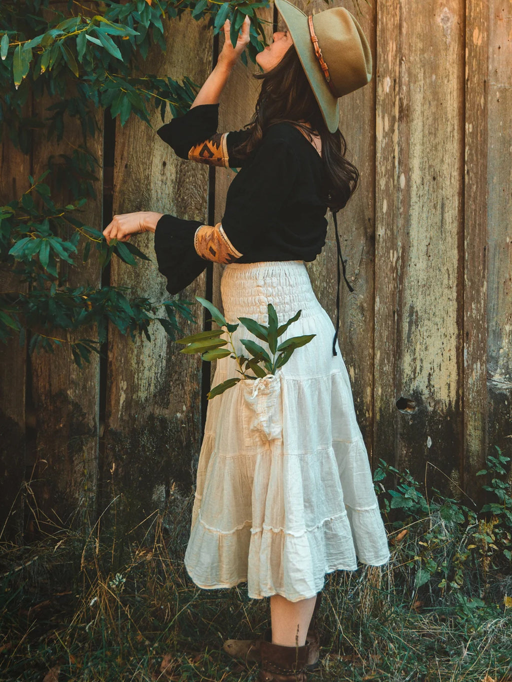 Casual Loose Solid Skirt