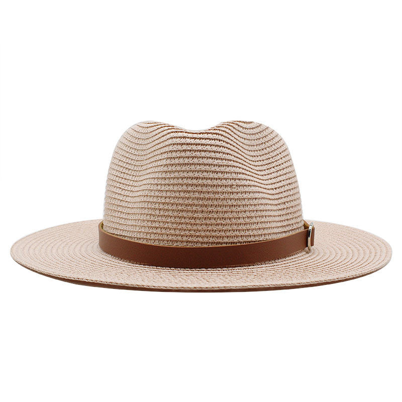 Belted Woven Hat