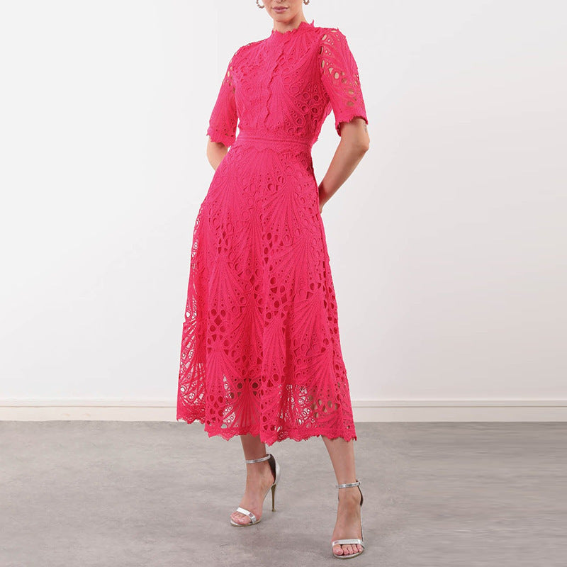 Short Sleeves High Sense Dress