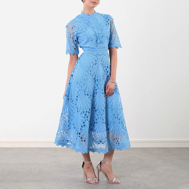 Short Sleeves High Sense Dress