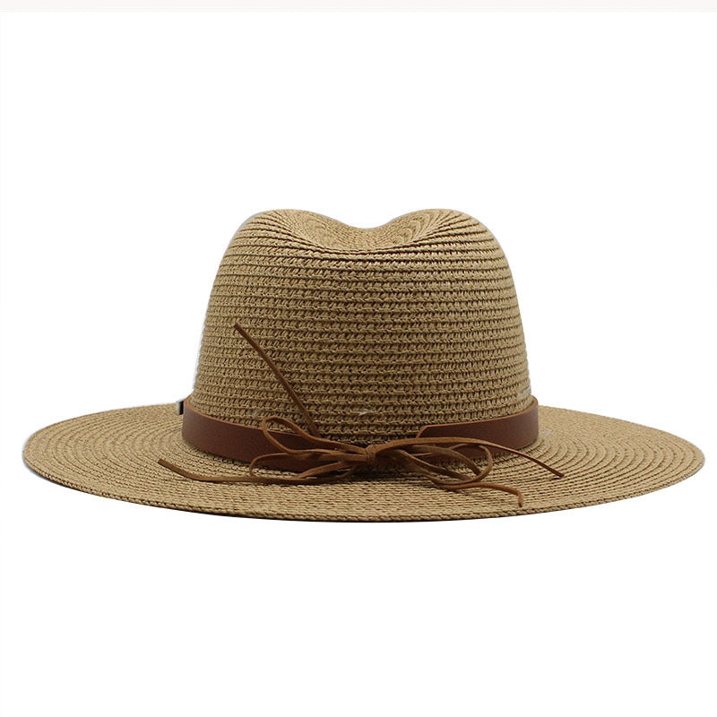 Belted Woven Hat